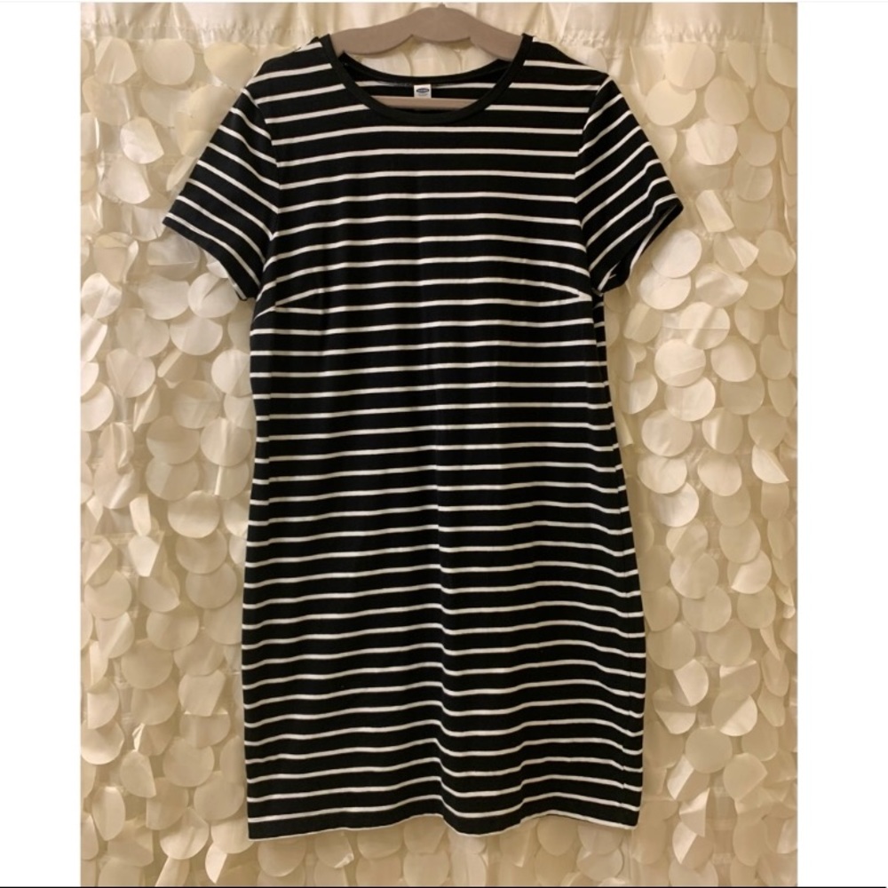 NWOT Old Navy Striped T Shirt Dress
